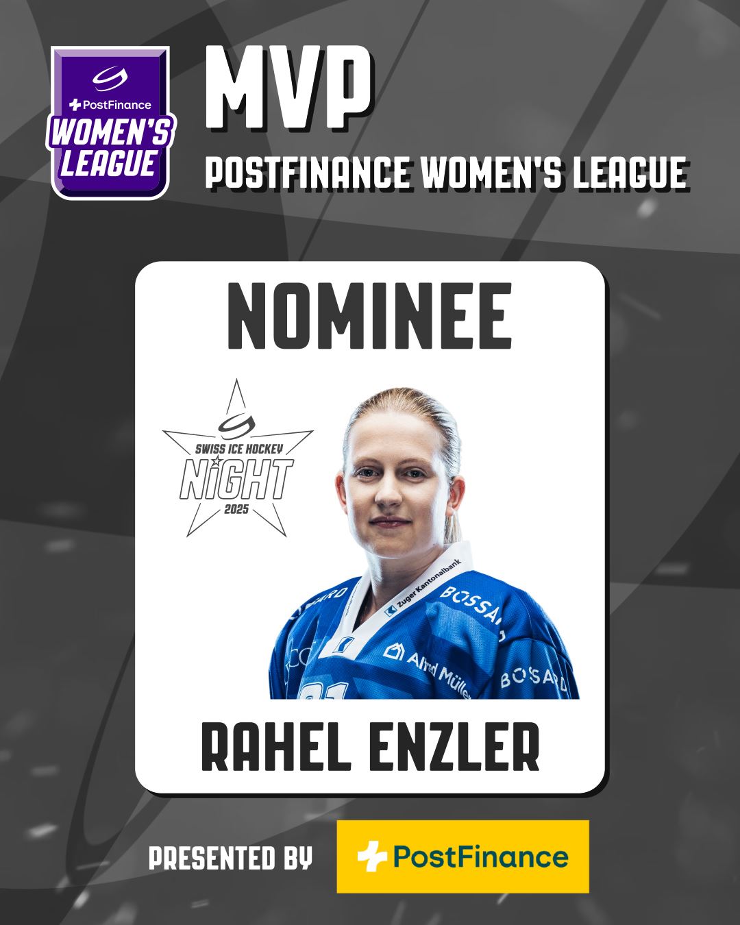 MVP PostFinance Women's League Nominee Rahel Enzler.jpg MVP PostFinance Women's League Nominee Rahel Enzler.jpg